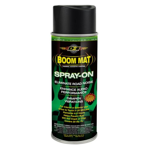 Boom Mat Spray-On Acoustic Insulation 50220 Mat, Spray-On, 18 oz., Each