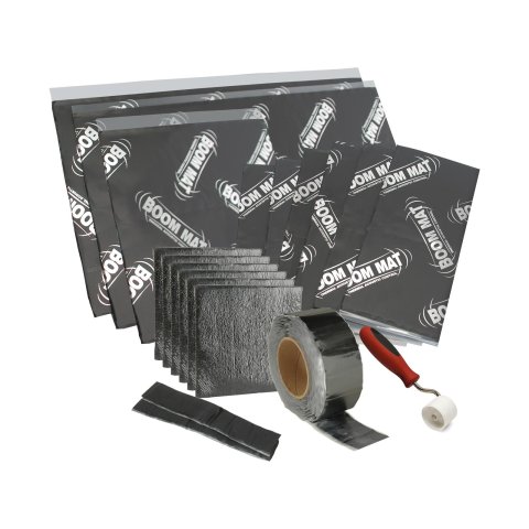 Boom Mat Thermal and Acoustic Interior Kits 50021 Sound Deadening Mats, Acoustic, Floor, Self-Adhesive, Regular Cab, Chevy, GMC, Kit