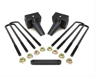ReadyLift Suspension Rear Block Kits for 2011-2017 F-250 SUPER DUTY, F-450 2011-2016 F-350 DUTY - 66-2222 Lift, Leaf Spring Block, Cast Iron, Rear, 5.0 in., Ford, Kit