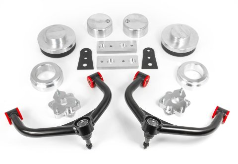 ReadyLift Suspension Lift Kits for 2011-2023 1500, 2019-2024 1500 CLASSIC, 2008-2010 RAM - 69-1040 Kit, Front and Rear, Dodge, Ram, Kit