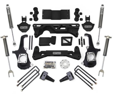 ReadyLift Suspension Lift Kits 44-30520 Kit, Front and Rear, 6 in. Lift, Front and Rear Shocks, Chevy, GMC, Kit
