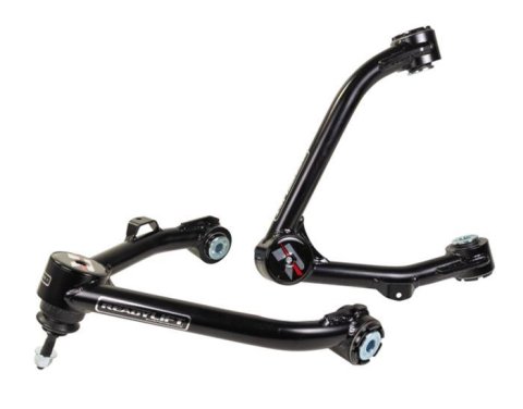 ReadyLift Suspension Leveling & Big Lift Control Arms for 2007-2016 SIERRA 1500, SILVERADO 1500 - 67-37640 Arms, Upper, Tubular, Leveling, Lift, Steel, Black Powdercoated, Chevy, GMC, Pair