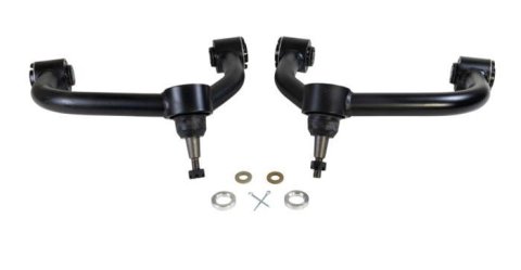 ReadyLift Suspension SST Upper Control Arms for 2009-2020 F-150 - 67-23010 Arms, Tubular, Lifted/Leveling, Steel, Black Powdercoated, Front Upper, Ford, Pair