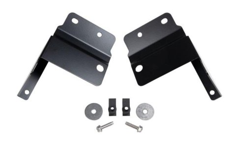 ReadyLift Suspension Inner Fender Brackets 67-12238 Braces, Brackets, Liner to Fender, Steel, Black, Chevrolet, GMC, Pair