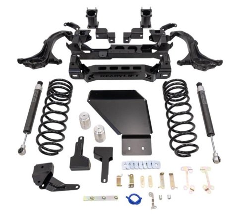 ReadyLift Suspension Big Lift Kits 44-52620 Lift, Lift, 6.00 in., Steering Knuckles, Rear Coil Springs, Brackets, Hardware, Toyota, Kit