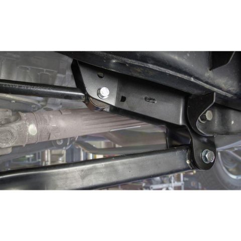 ReadyLift Suspension Caster Correction Brackets 67-19600 Control Arm Mounts, Bracket, Steel, Black, Ram, Kit