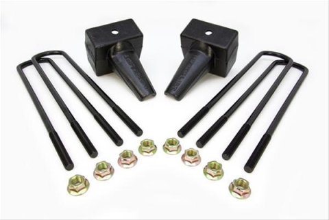 ReadyLift Suspension Rear Block Kits 26-3205 Lift, Leaf Spring Block, Cast Iron, Rear, 5.0 in., Chevy, GMC, Kit