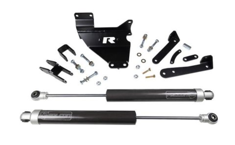 ReadyLift Suspension Dual Falcon Steering Stabilizer Kits 77-13210 Stabilizer, Dual, Inline, Falcon, Zinc Plated, Ram, 2500/3500 HD, 4WD, Kit