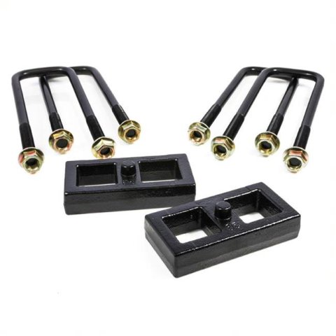 ReadyLift Suspension Rear Block Kits for 2015-2022 CANYON, COLORADO - 66-3510 Lift, Leaf Spring Block, Cast Iron, Rear, 1.0 in., Chevy, GMC, Kit