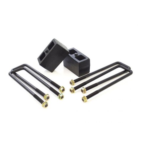 ReadyLift Suspension Rear Block Kits for 2007-2021 TACOMA, TUNDRA - 26-5003 Lift, Leaf Spring Block, Cast Iron, Rear, 3.0 in., Toyota, Kit