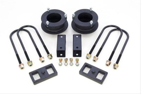 ReadyLift Suspension SST Lift Kits 69-1091 Lift, Spacers/Leaf Spring Blocks, 3.0 in. Front, 1.0 in. Rear, Dodge, Ram, Kit