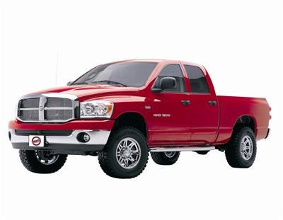 ReadyLift Suspension Rear Block Kits 66-1202 Blocks and U-Bolts, Cast Iron 2.0 in. Thick Blocks, Dodge, Ram, Rear, Kit