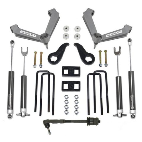 ReadyLift Suspension Leveling & Lift Kits 69-35140 LIFT KITS, 3.5'' SST Kit Front with 2'' Rear with Fabricated Control Arms with Falcon 1.1 Monotube Shocks