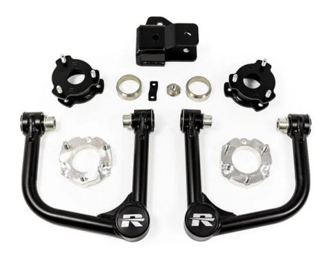 ReadyLift Suspension Lift Kits 69-21400 Kit, 4.00 in., Includes Strut Spacers, Upper Control Arms, Brackets, Hardware, Ford, Kit