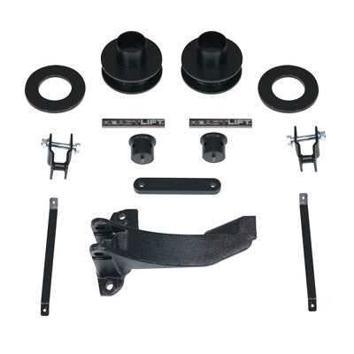 ReadyLift Suspension Stage 2 Leveling Kits 66-2516 Front Kit; 2.5 in. Front Kit; Coil Spacers; Allows Up To A 37in. Tire; Includes T