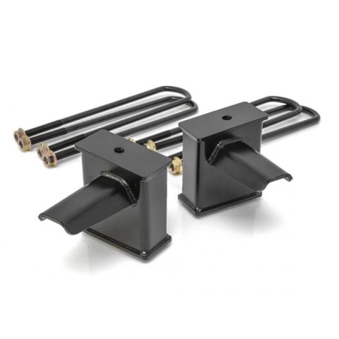 ReadyLift Suspension Rear Block Kits for 2017-2025 F-250 SUPER DUTY, F-350 DUTY - 26-2765 Lift, Leaf Spring Block, Cast Iron, Rear, 6.5 in., Ford, Kit