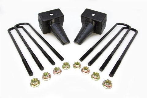 ReadyLift Suspension Rear Block Kits for 2011-2016 F-250 SUPER DUTY, F-350 F-450 DUTY - 66-2025 Lift, Leaf Spring Block, Cast Iron, Rear, 5.0 in., Ford, Kit