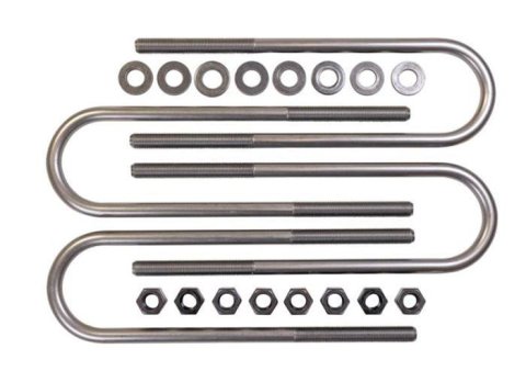 ReadyLift Suspension U-Bolts, Leaf Spring 67-35120UB RL 2025 GM 1500 12'' U-BOLT PACK