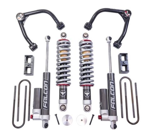 ReadyLift Suspension SST2.1 Lift Kits for 2025 SIERRA 1500, SILVERADO 1500 - 62-35440 Lift, SST 2.1 Kit, 4.0 in. Front/4.0 in. Rear, Upper Control Arms, Falcon Coilover/Shocks, Leaf Spring Block, Chevy, GMC, Kit