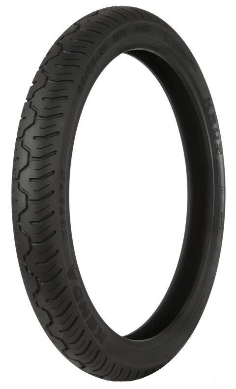 Kenda K673 Kruz Series Tires 80/90-21 Tire, Motorcycle, K673, 80/90-21, Bias-Ply, Blackwall, Tube-Less, Each