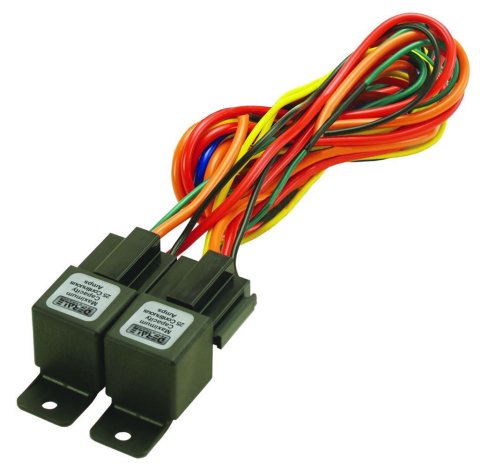 25 amps Derale Electric Fan Relay 16765 Relay, 40/60 Amp, Amp Continuous, Each