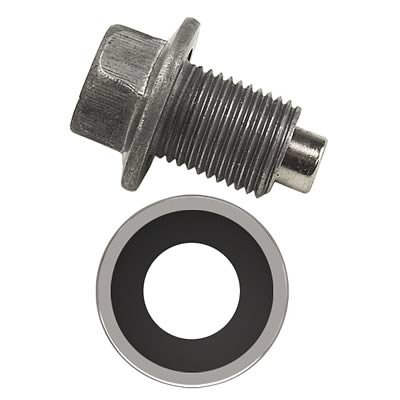 Derale Magnetic Oil Pan Drain Plugs 14000 Plug, Transmission, Magnetic, 1/2 in.-20 RH Thread, Universal, Each