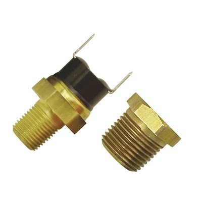 Derale Single-Stage Fan Controllers 16731 Control, Thermostatic, Thread-in, 190 Degrees On/175 Degrees Off, Kit