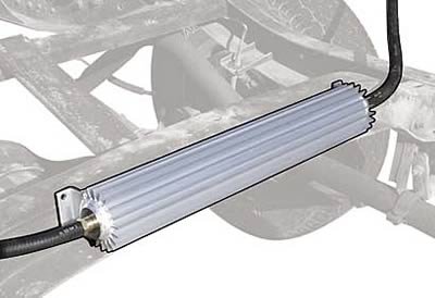 Derale Heat Sink Fluid Coolers 13252 Cooler, Transmission, Sink, Aluminum, Natural, 3 in. x 18 in. x 3 in., Each