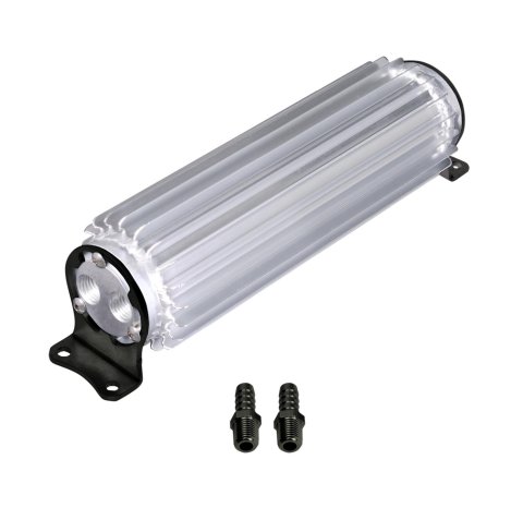 Derale Heat Sink Fluid Coolers 13267 Cooler, Type, 2-Pass, Aluminum, 26.25 in. x 2.188 in. x 3.25 in., 1/4 in. NPT, Inlet, Outlet