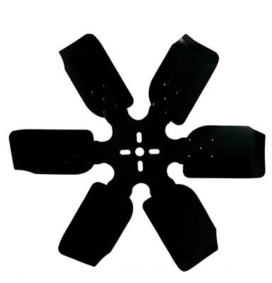 Derale Rigid Race Fans 17419 Fan, Rigid-Type, Race, Counterclockwise, 19 in. Diameter, Steel Blades/Steel Hub, Universal, Each