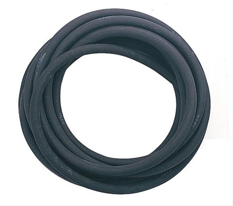 Derale Transmission Fluid Hoses 13016 Hose, Fluid, Rubber, Black, 3/8 in. Size, 5 ft. Length, Each