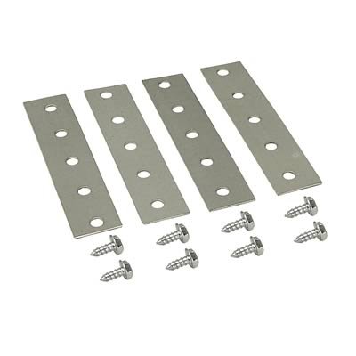 Derale Universal Cooler Mounting Kits 13002 Fluid Kit, Steel Straps, Natural, Kit