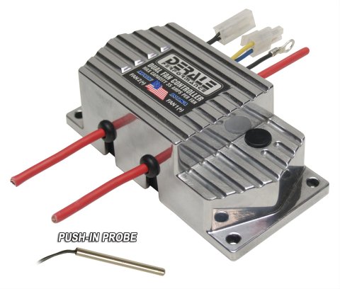 Derale High-Amperage Adjustable Fan Controllers 16788 Electric Control, Dual, High Amperage, Adjustable, 150-240 Degrees F, Kit