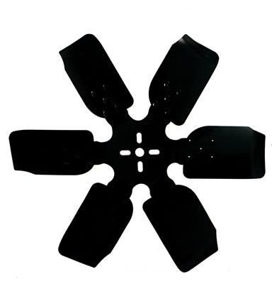 Derale Rigid Race Fans 17417 Fan, Mechanical, Race, 17 in. Diameter, Steel, Reverse Rotation, 8,000 RPM Rating, Each