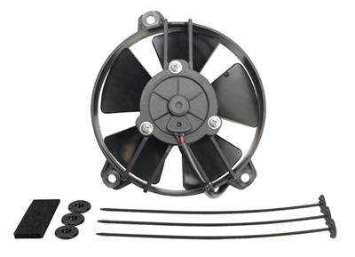 5 Inch 315 CFM Derale High-Output Paddle Blade Fan 16105 Fan, Electric, Single, cfm., in. Fan, 5.625 in. OD., 2.250 in. Thick, Puller, Each