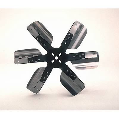 Derale Heavy-Duty Flex Fans 17017 Fan, Flex-Type, Heavy-Duty, Clockwise, 17.25 in. Diameter, Stainless Steel Blades/Steel Hub, Universal, Each