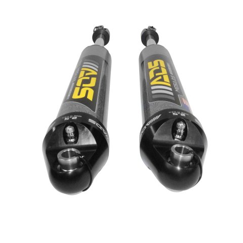 ADS MESA 2.5 Series Shocks 100ADS-10082 Shock Absorber, 2.5, 0.00-1.00 in. Raised, 23.40 in. Extended, 15.20 in. Compressed, 8.20 in. Stroke, Chevy, GMC, Rear, Pair