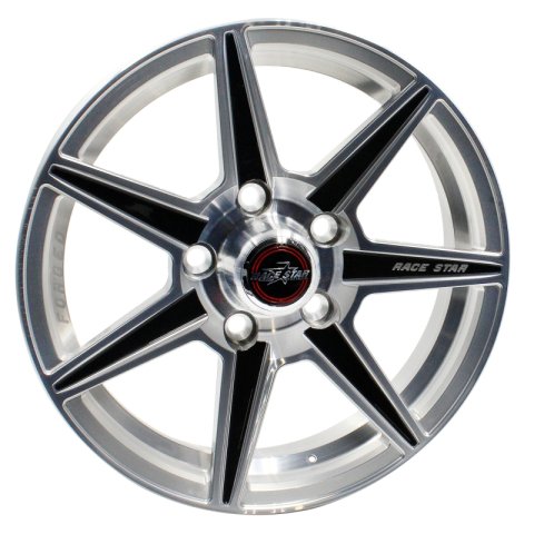 Race Star Industries Wheels 72-53747172M Wheels, 72 ValStar Machined w/Black Accents 15x3.75 5x4.75BC 1.75BS