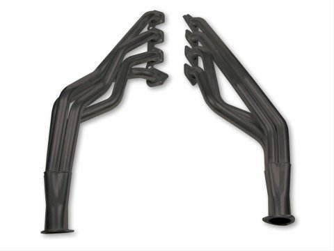 Hooker Competition Headers 6920HKR Headers, Competition, Long Tube, 1 3/4 in. Primary, 3 in. Collector, Steel, Painted, Ford, Mercury, 351 Cleveland 4V, Pair