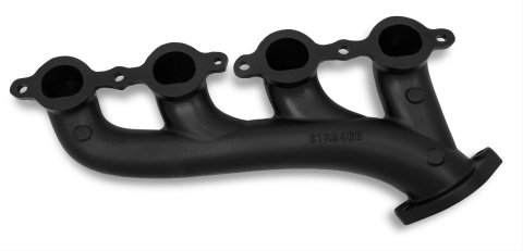 Hooker Exhaust Manifolds 8502-3HKR Manifolds, Cast Iron, Black Ceramic Coated, Chevy, Small Block LS, Kit