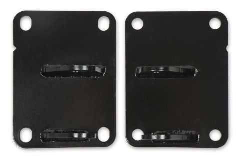Hooker Blackheart Engine Swap Motor Mount Kits 71221021HKR Mounts, Swap, Block Mount, Bolt-In, 0.500 in. Drop, Steel, Black Powdercoated, Ford Mustang, LS Swap, Team Z K-Member, Pair
