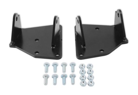Hooker Blackheart Engine Swap Motor Mount Kits for 1988-1998 C1500 - BHS564 Mounts, Swap, Frame Mount, Bolt-In, Steel, Black Powdercoated, Forward Bias Position, Chevrolet, GMC, Small Block LS/LT, Pair
