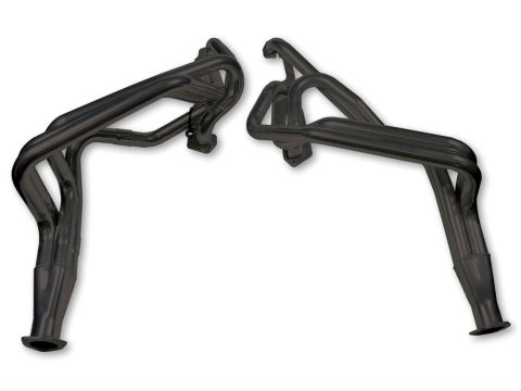 Hooker Super Competition Headers 5208HKR Headers, Competition, Long Tube, Steel, Painted, Dodge, Plymouth, 273-360, Pair