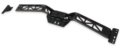 Hooker Blackheart Transmission Crossmembers 71222021HKR Crossmember, LS Engine Swap, Steel, Black Powdercoated, Buick, Chevrolet, GMC, Oldsmobile, Pontiac, Each