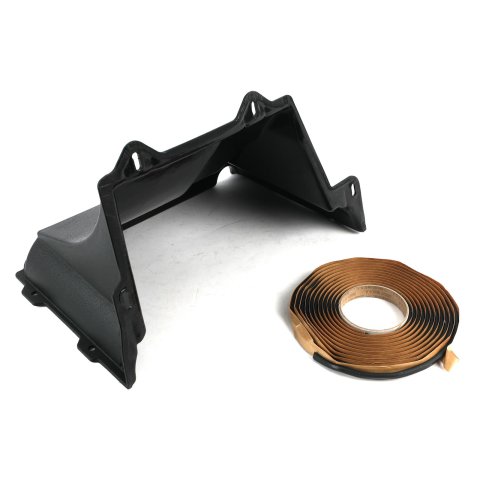 Hooker Blackheart A/C Evaporator Side Covers for 1970-1981 CAMARO, FIREBIRD - BHS5205 Core Outlet Case, Cover, Polyethylene, Black, Chevy, Pontiac, Each