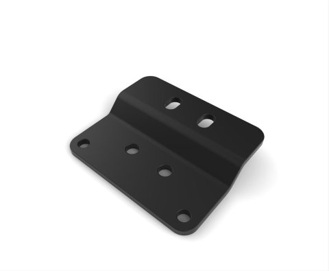 Hooker Transmission Crossmember Extension Brackets 12655HKR Bracket, Bolt-on, Steel, Black, Buick, Chevy, Pontiac, LS, 4L60, 4L60E