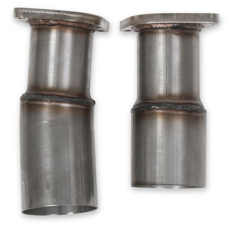 Hooker Blackheart Intermediate Pipes 71223024HKR Pipes, Exhaust, 3.00 in. O.D., 409 Stainless Steel, Natural, for Cast Iron System, Chevy, V8, Pair