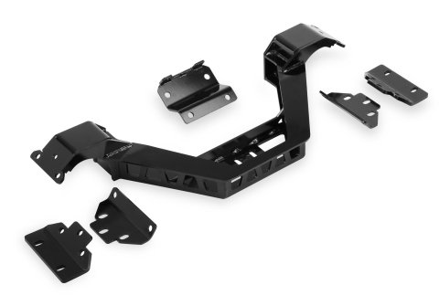 Hooker LS Engine Swap Transmission Crossmembers 12627HKR Crossmember, Swap, Steel, Black Powdercoated, 4L80E, 4L85E, Buick, Chevy, Pontiac, Kit