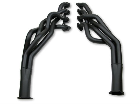 Hooker Super Competition Headers 6210HKR Headers, Competition, Long Tube, Steel, Painted, Ford, Mercury, 351C, 4V, Pair