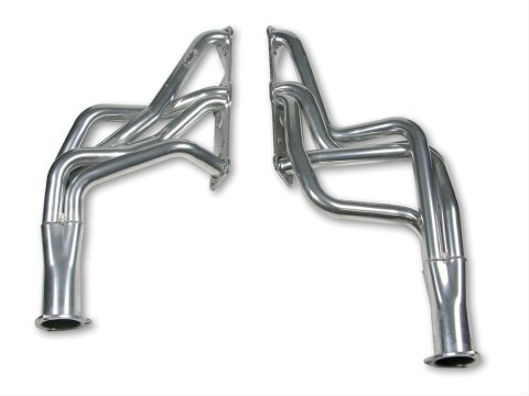 Hooker Competition Headers 4902-1HKR Headers, Competition, Long Tube, Steel, Ceramic Coated, Pontiac, 326-455, Pair